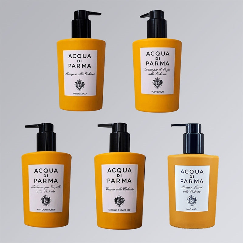 ACQUA DI PARMA COLONIA Shampoo & Conditioner & Body Lotion & Shower Gel & Hand Wash Bundle 300ML Each