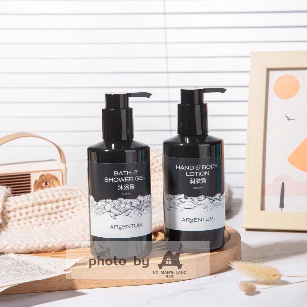 ARGENTUM Shampoo & Conditioner & Body Lotion & Shower Gel 300ML