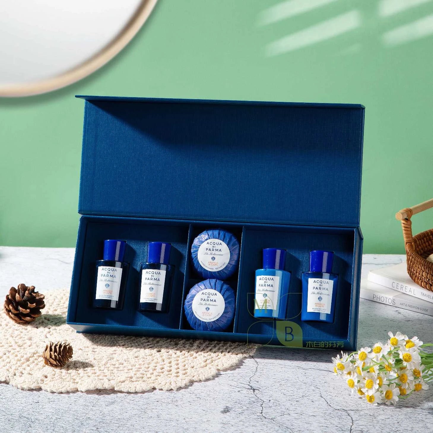 Acqua Di Parma Hair & Body Set Blu Mediterraneo 40ML Each