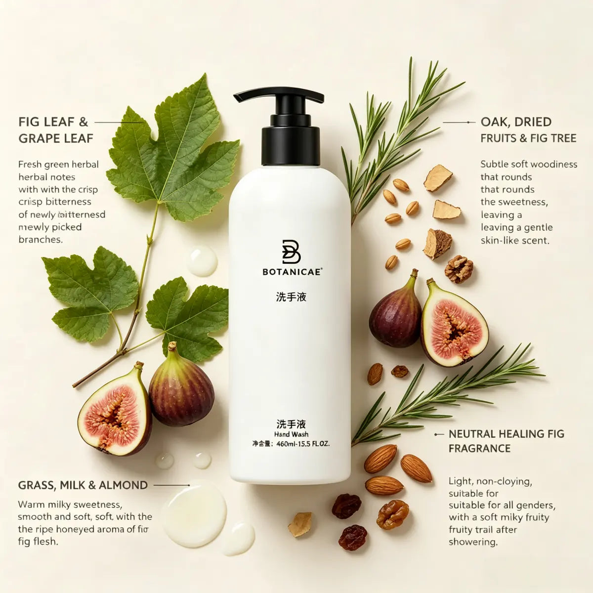 High-end Hotel Hand Wash 460ML | BOTANICAE