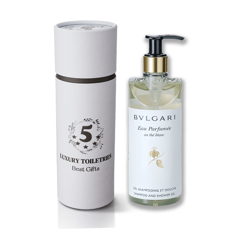 BVLGARI Shampoo & Conditioner & Body Lotion & Shower Gel & Hand Wash & Hand Lotion White Tea 300ML