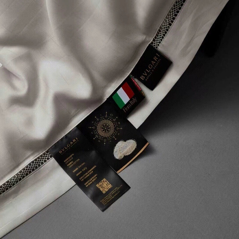 Luxury Hotel Bedding | Bvlgari Hotel Silk Quilt | Two Colors