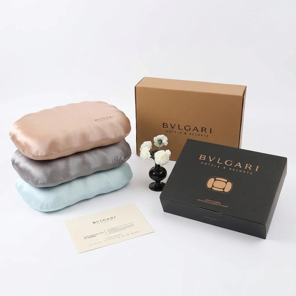 Bvlgari Hotel Shell Pillow | Luxury Bedding