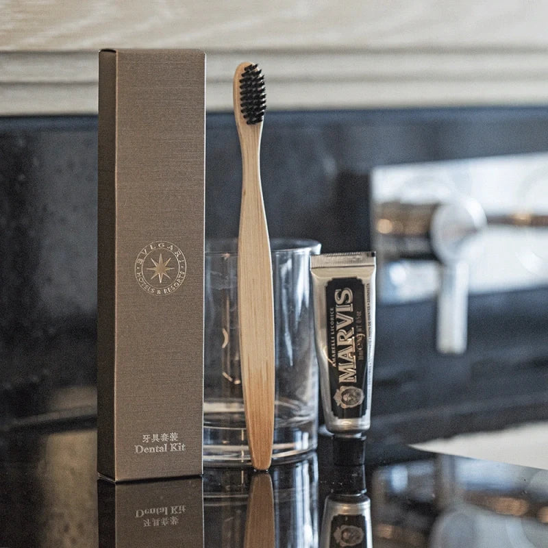 Bvlgari Hotel Zahnbürsten-Set