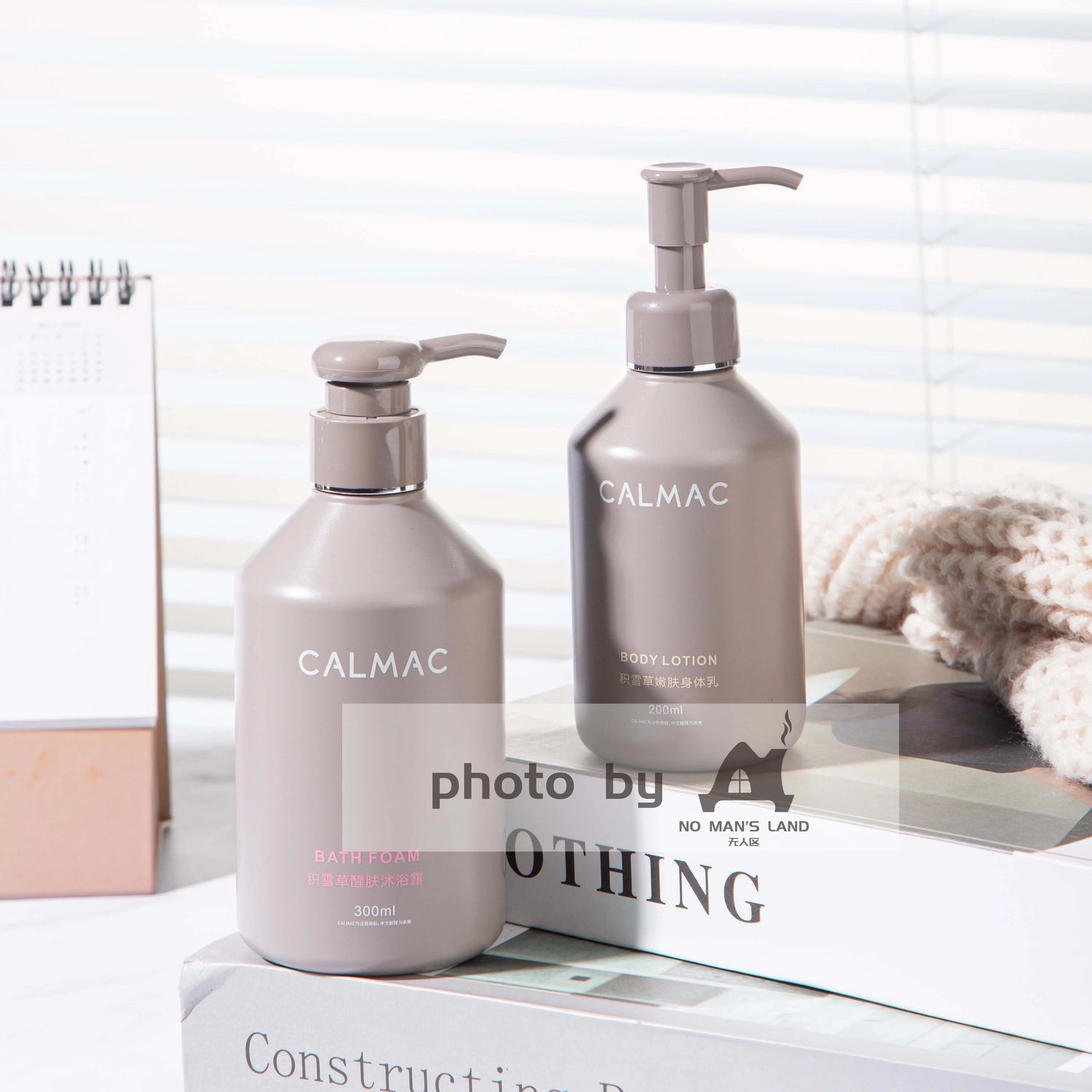 CALMAC Shampoo & Conditioner & Body Lotion & Shower Gel & Hand Wash 300ML