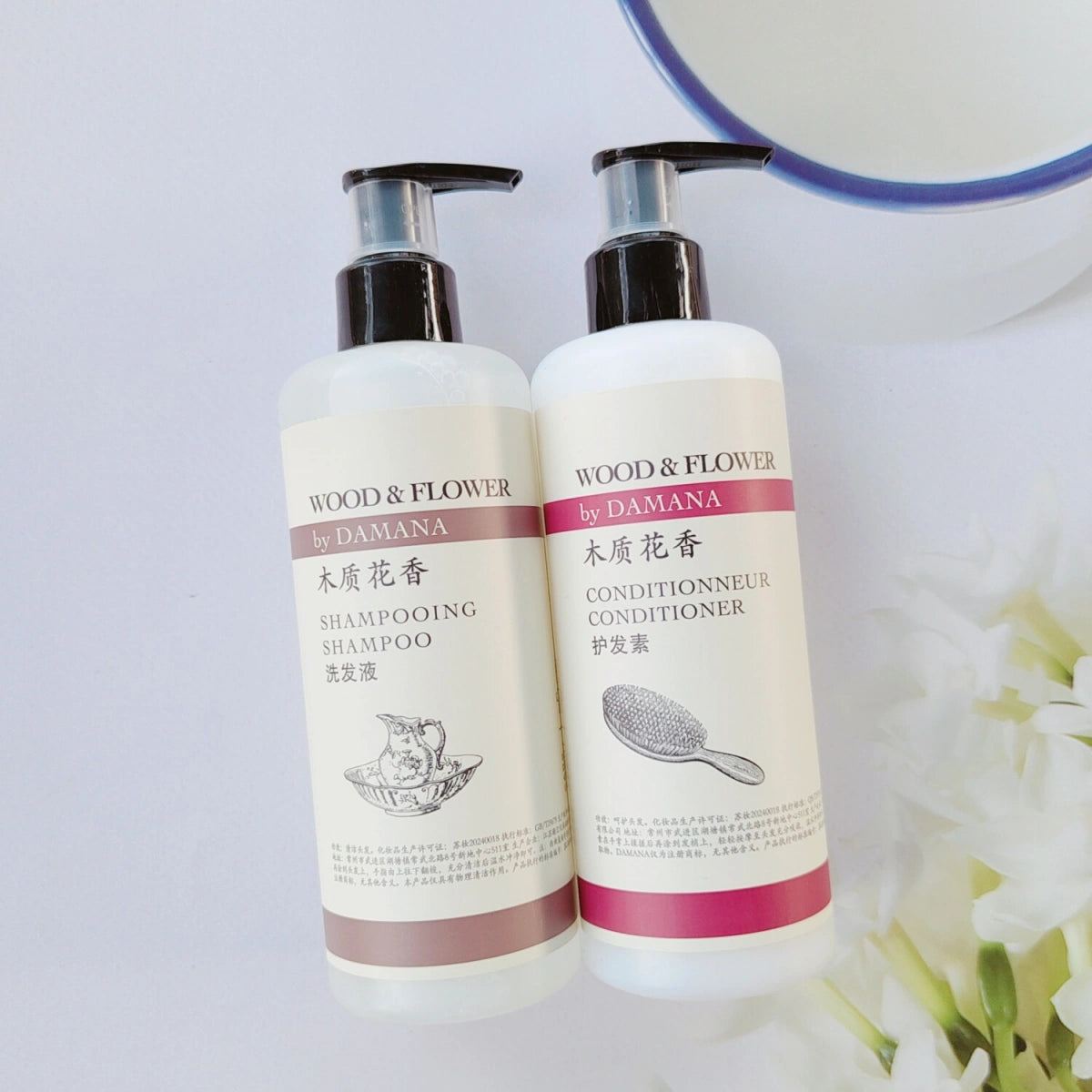 DAMANA Shampoo or Conditioner or Shower Gel or Body Lotion or Hand Wash 300ML