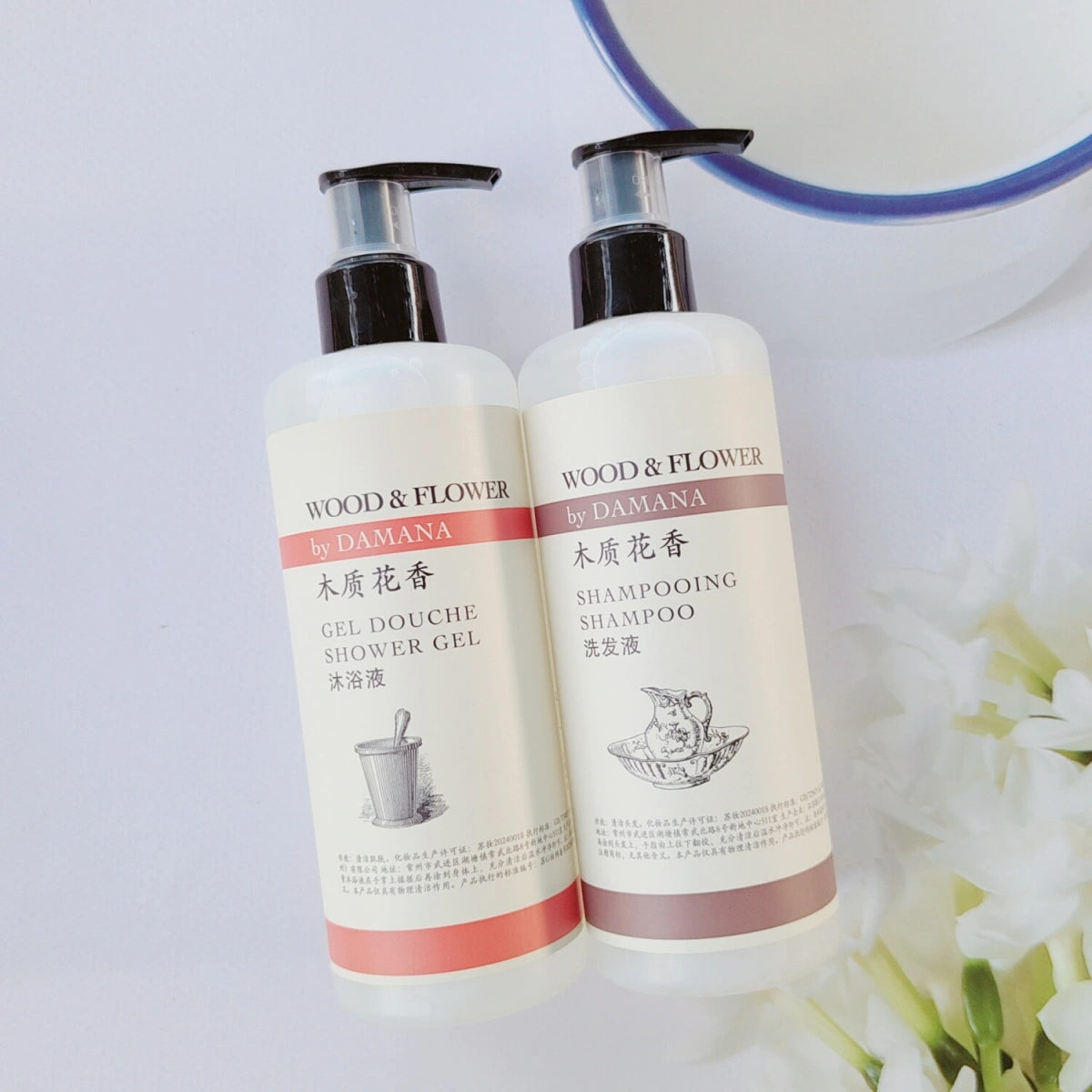 DAMANA Shampoo or Conditioner or Shower Gel or Body Lotion or Hand Wash 300ML