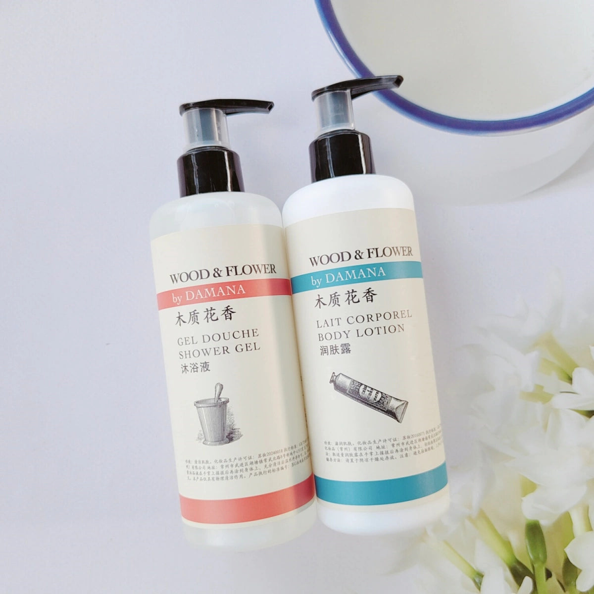 DAMANA Shampoo or Conditioner or Shower Gel or Body Lotion or Hand Wash 300ML