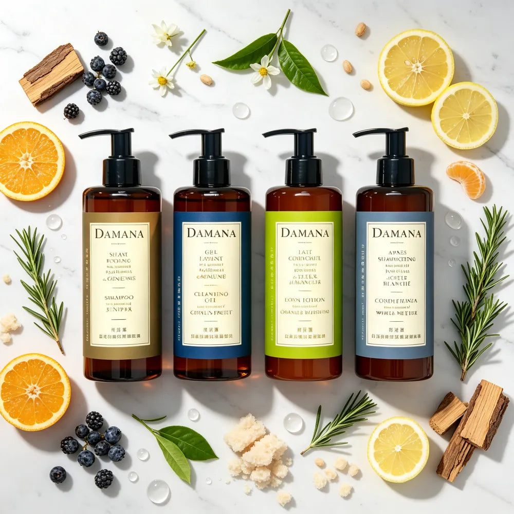 DAMANA Shampoo or Conditioner or Body Lotion or Shower Gel 300ML
