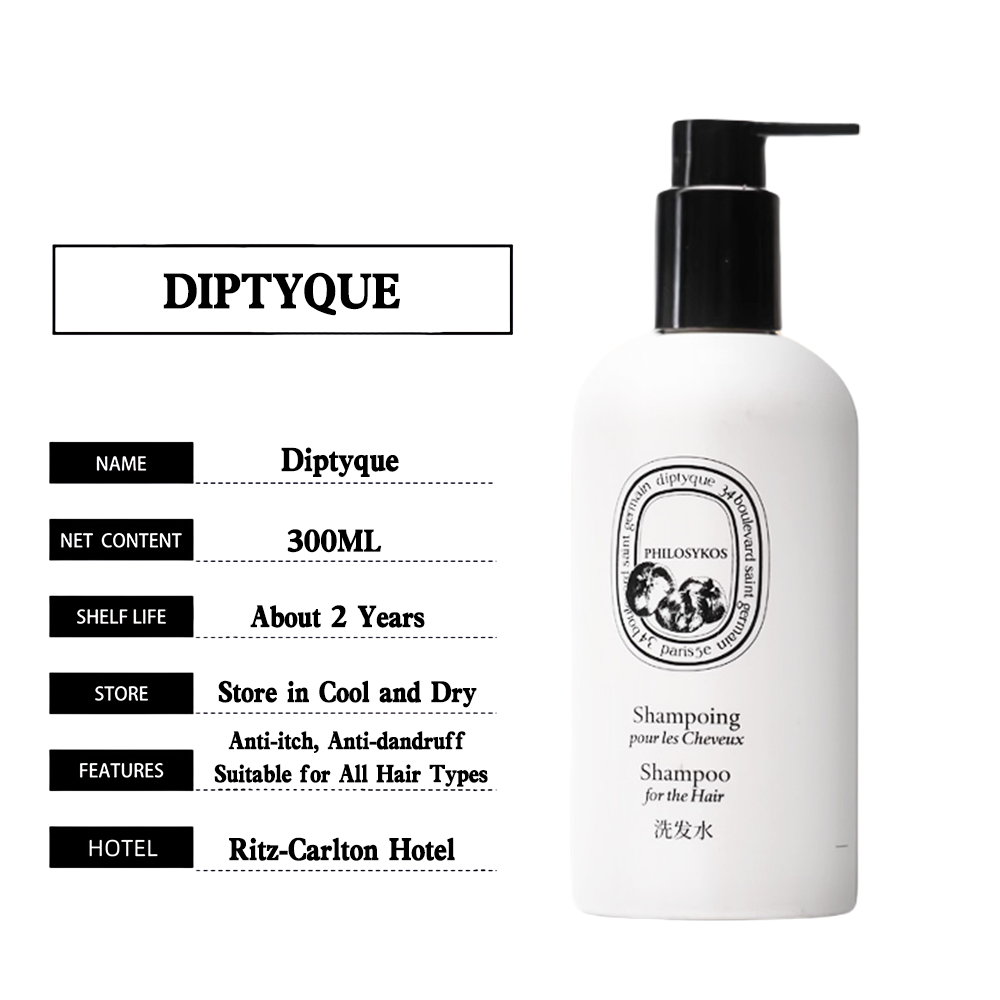 The Ritz-Carlton Shampoo & Conditioner & Body Lotion & Shower Gel 300ML | DIPTYQUE PHILOSYKOS