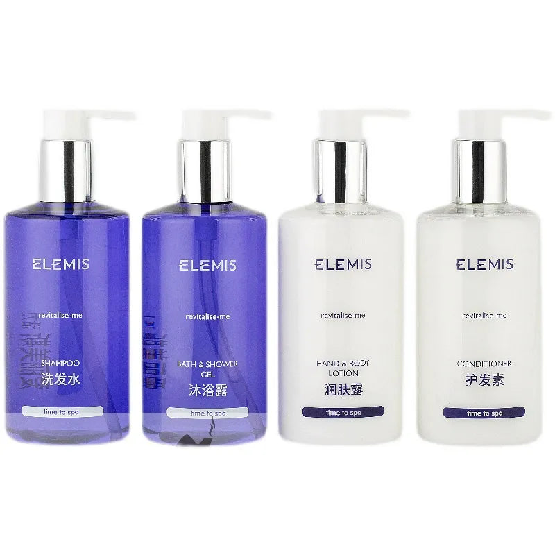 VOCO Hotel Shampoo & Conditioner & Shower Gel & Body Lotion 300ML | ELEMIS
