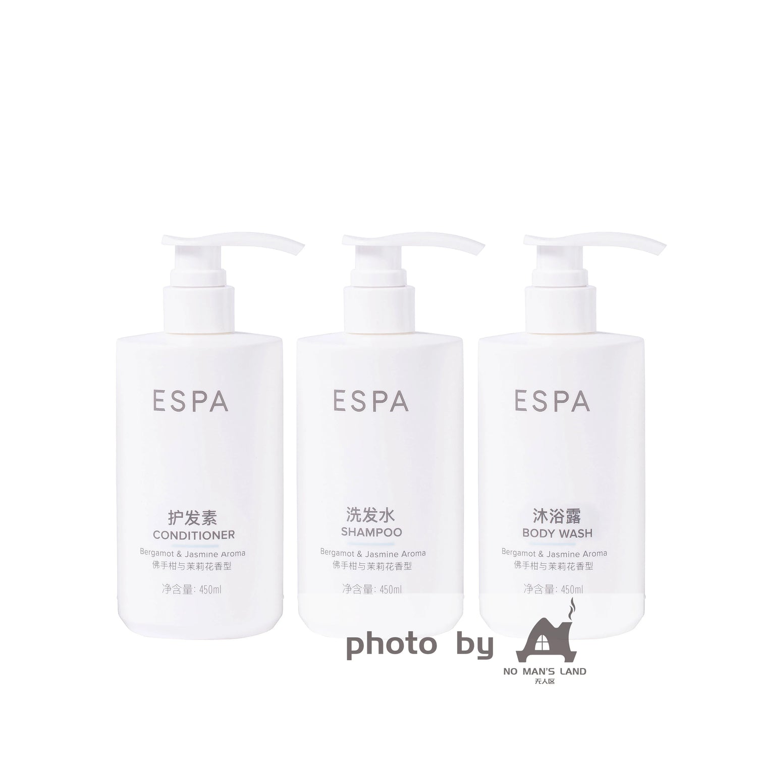 ESPA Shampoo & Conditioner & Shower Gel 450ML