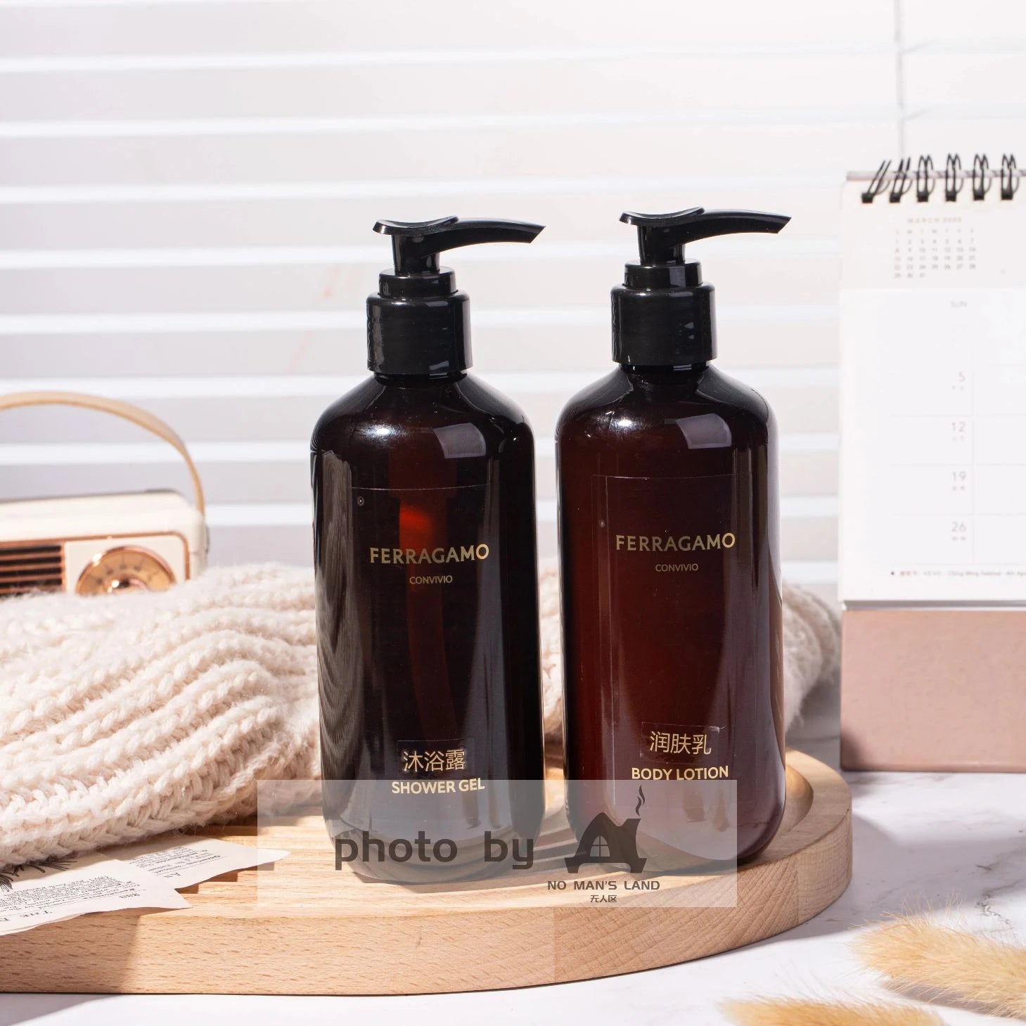 Movenpick Hotel Shampoo & Conditioner & Body Lotion & Shower Gel 280ML | FERRAGAMO