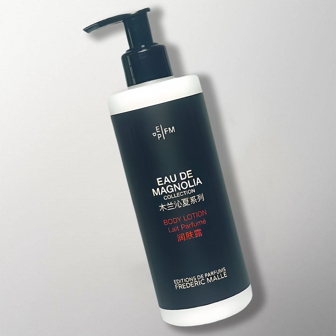 one bottle of EAU_DE_MAGNOLIA body lotion.