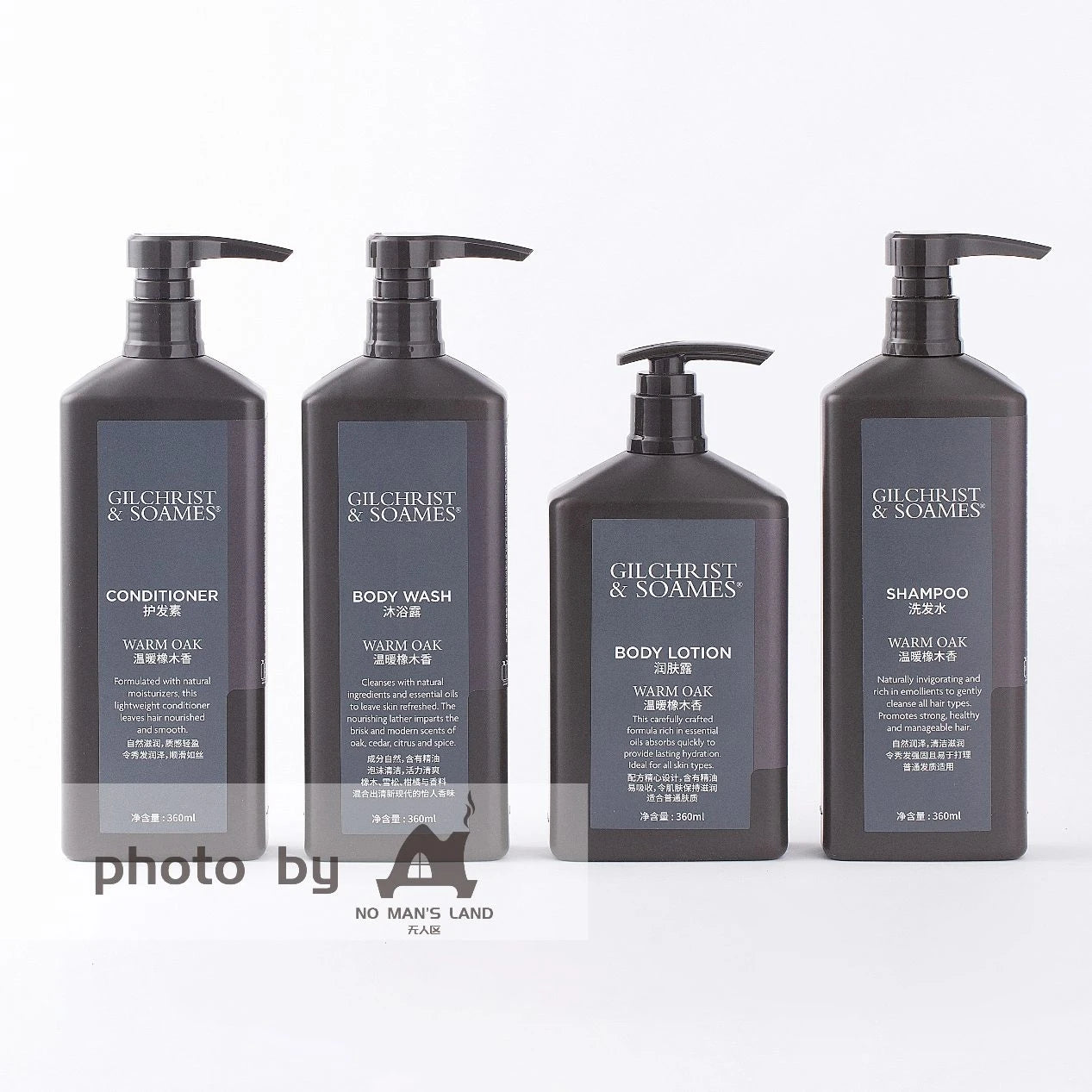 Sheraton Hotel Shampoo & Conditioner & Shower Gel & Body Lotion 360ML | GILCHRIST & SOAMES