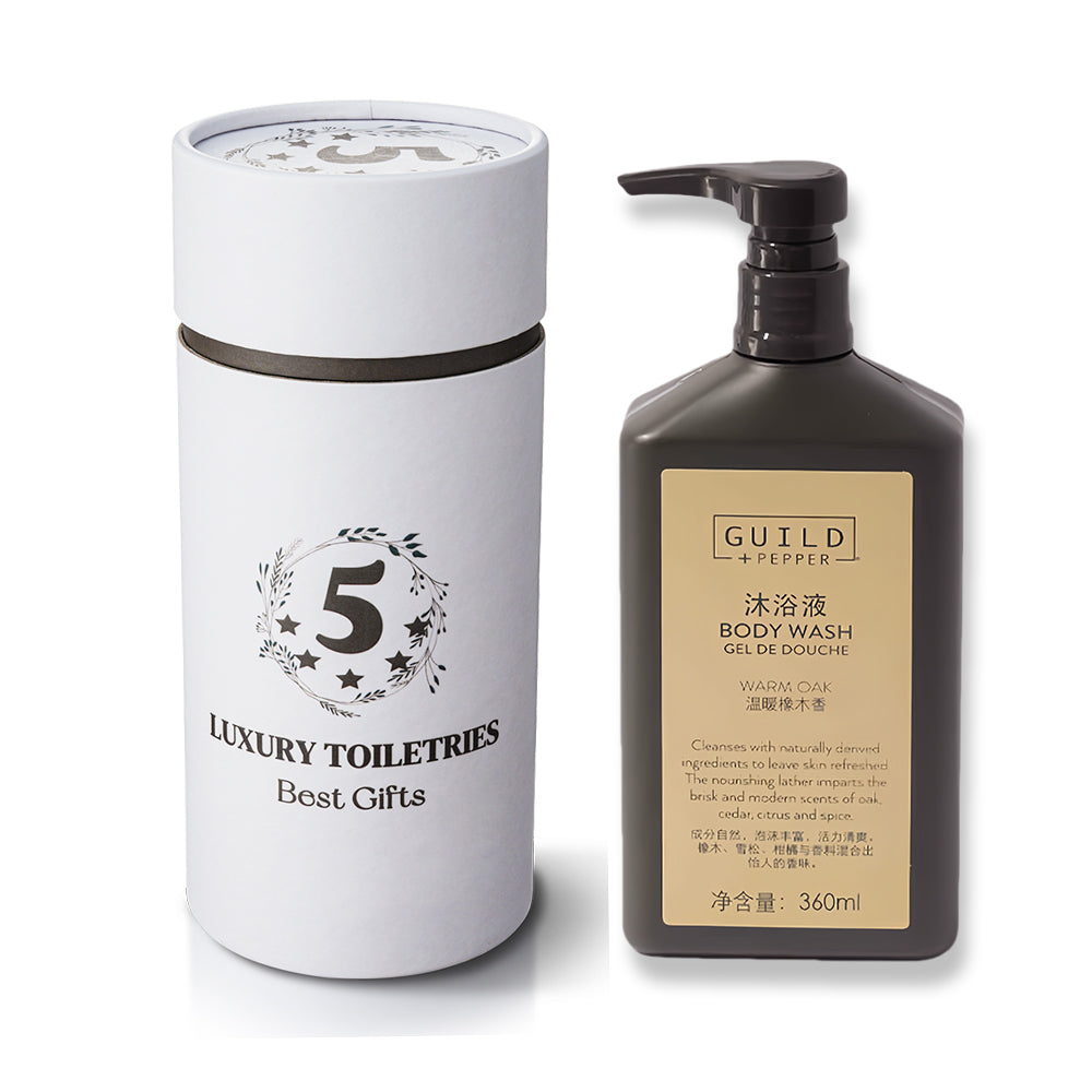 Sheraton Hotel Shampoo & Conditioner & Shower Gel & Body Lotion 360ML | GUILD PEPPER