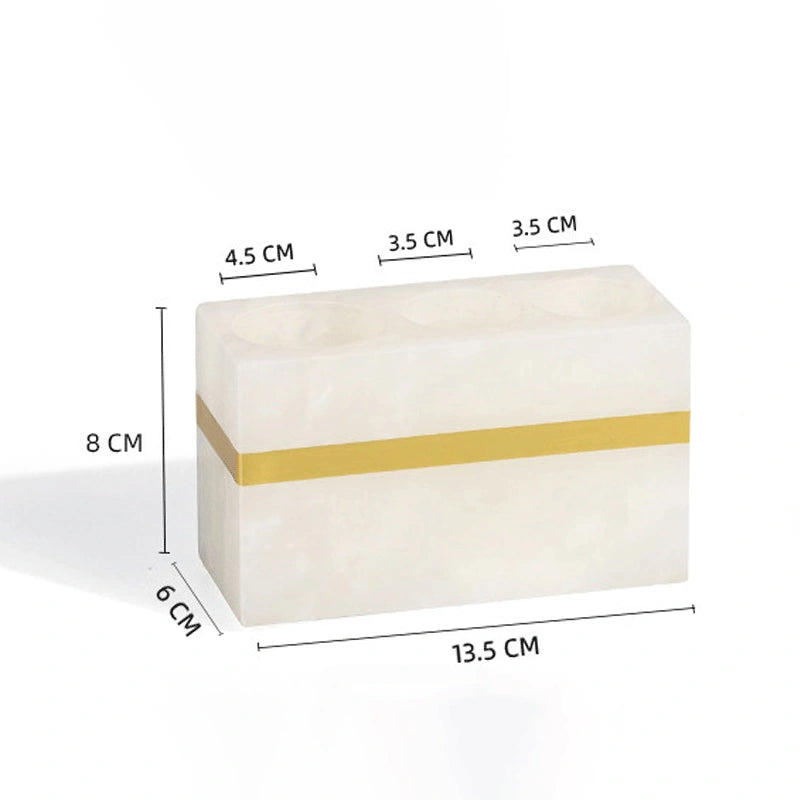 Jade Marble and Brass Bathroom Collection