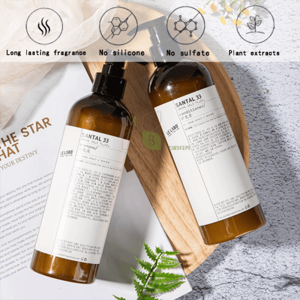 Park Hyatt Hotel Shampoo & Conditioner & Body Lotion & Shower Gel & Hand Wash 480ML | LE LABO SANTAL 33