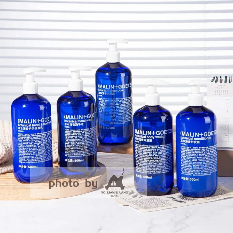 MALIN+GOETZ Shampoo & Conditioner & Body Lotion & Shower Gel & Hand Wash 500ML