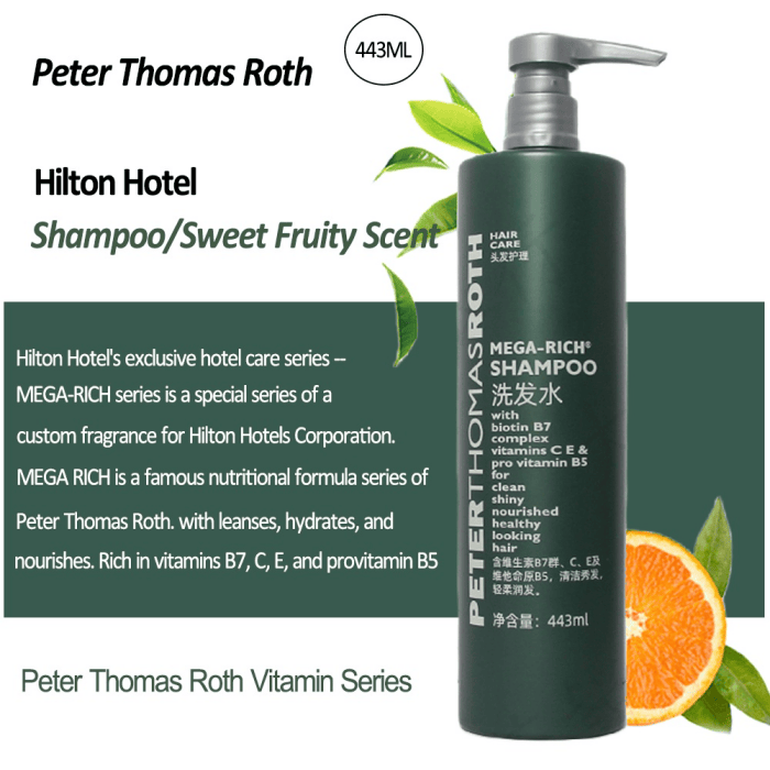Hilton Hotel Shampoo 443ML | PETER THOMAS ROTH