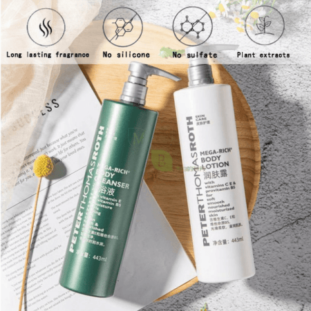 Hilton Hotel Shampoo & Conditioner & Body Lotion & Shower Gel & Hand Wash 443ML | PETER THOMAS ROTH