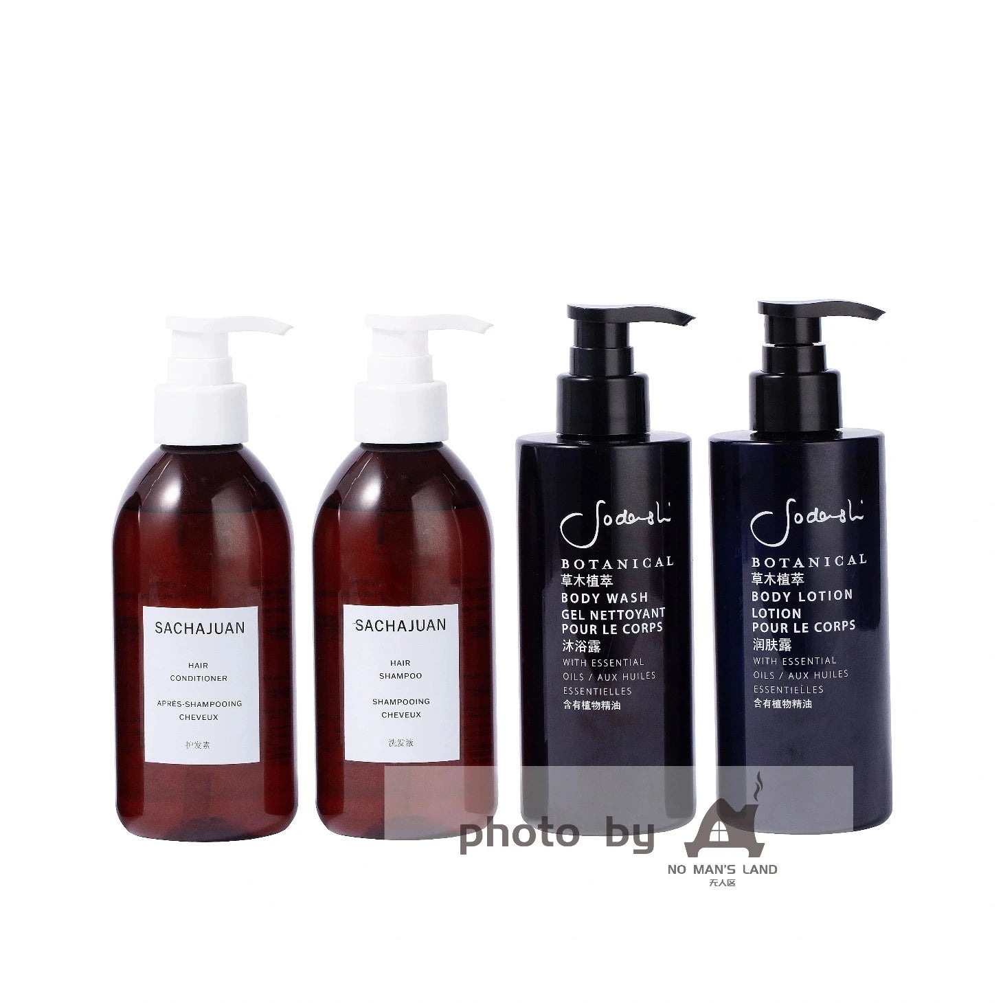 SACHAJUAN Shampoo & Conditioner & Shower Gel & Body Lotion 300ML
