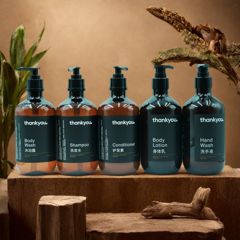 THANK YOU Shampoo or Shower Gel or Conditioner or Body Lotion or Hand Wash 500ML
