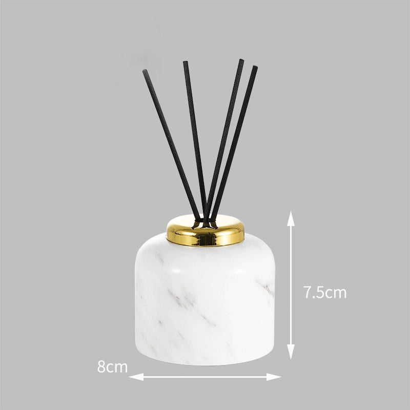 Volakas Classic Marble and Brass Bathroom Collection