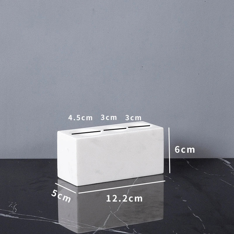 Volakas Flowery Marble and Brass Bathroom Collection