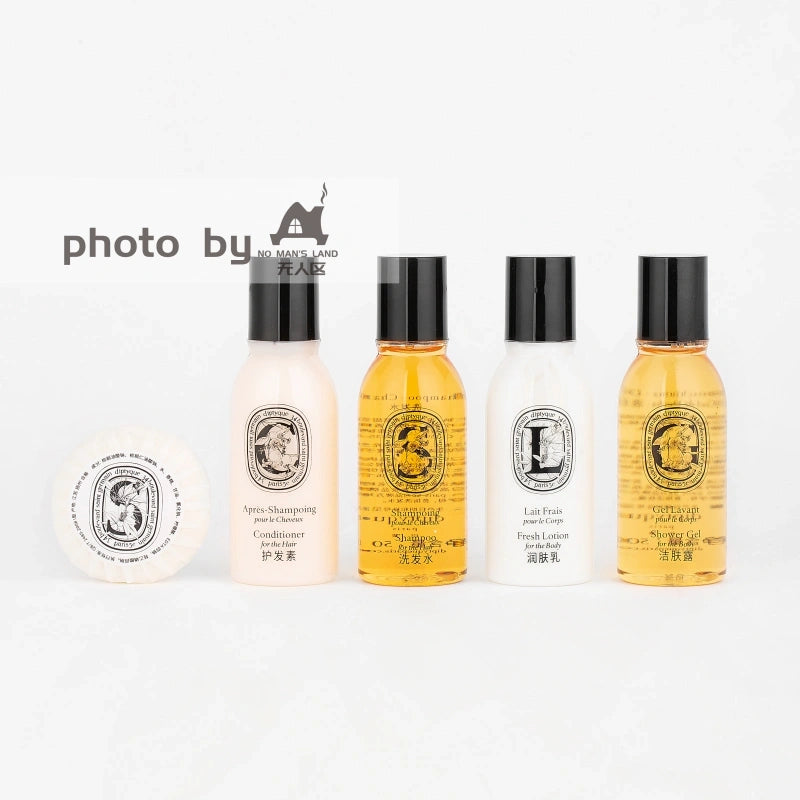 DIPTYQUE Shampoo & Conditioner & Shower Gel & Body Lotion Bundle 50ML Each