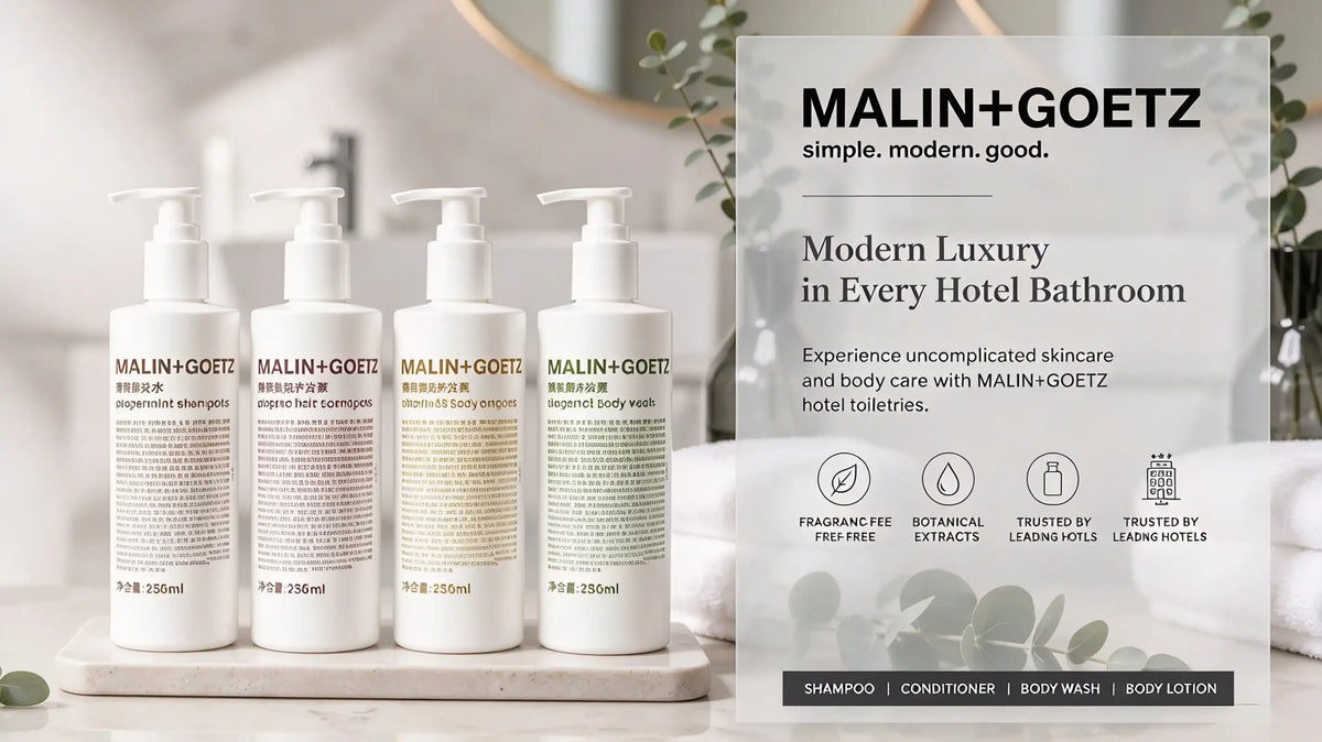 Le Méridien Hotel Bath Products: How to Get the Minimalist Bathroom Experience with MALIN+GOETZ