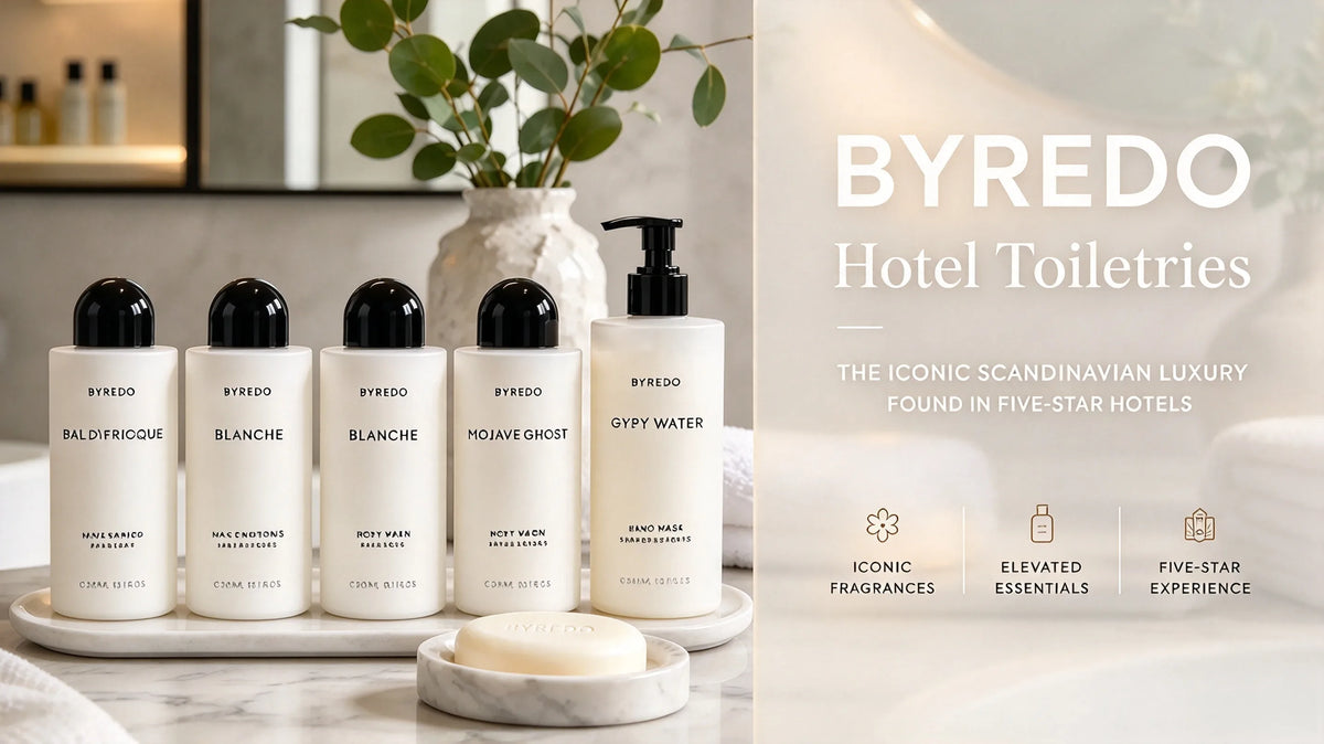 BYREDO Luxury Toiletries: Experience the Iconic Scandinavian Scent at InterContinental & Conrad Hotels
