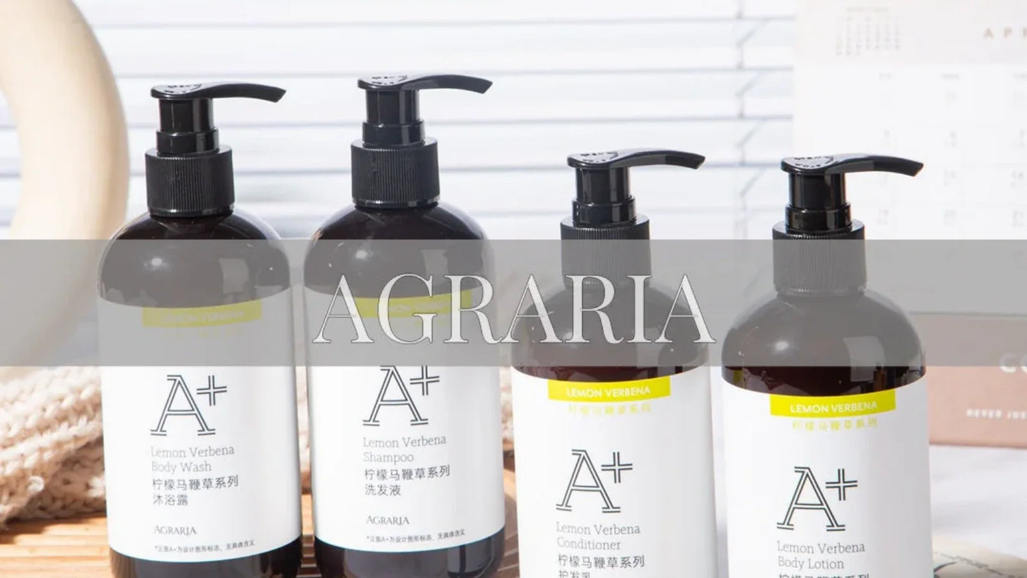 AGRARIA | Luxury Hotel Toiletries