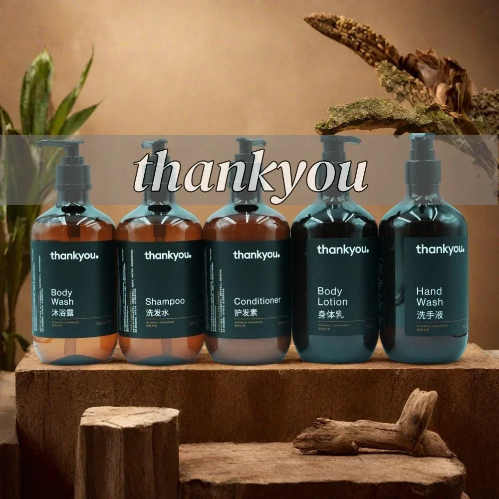 THANK YOU | Luxury Hotel Toiletries