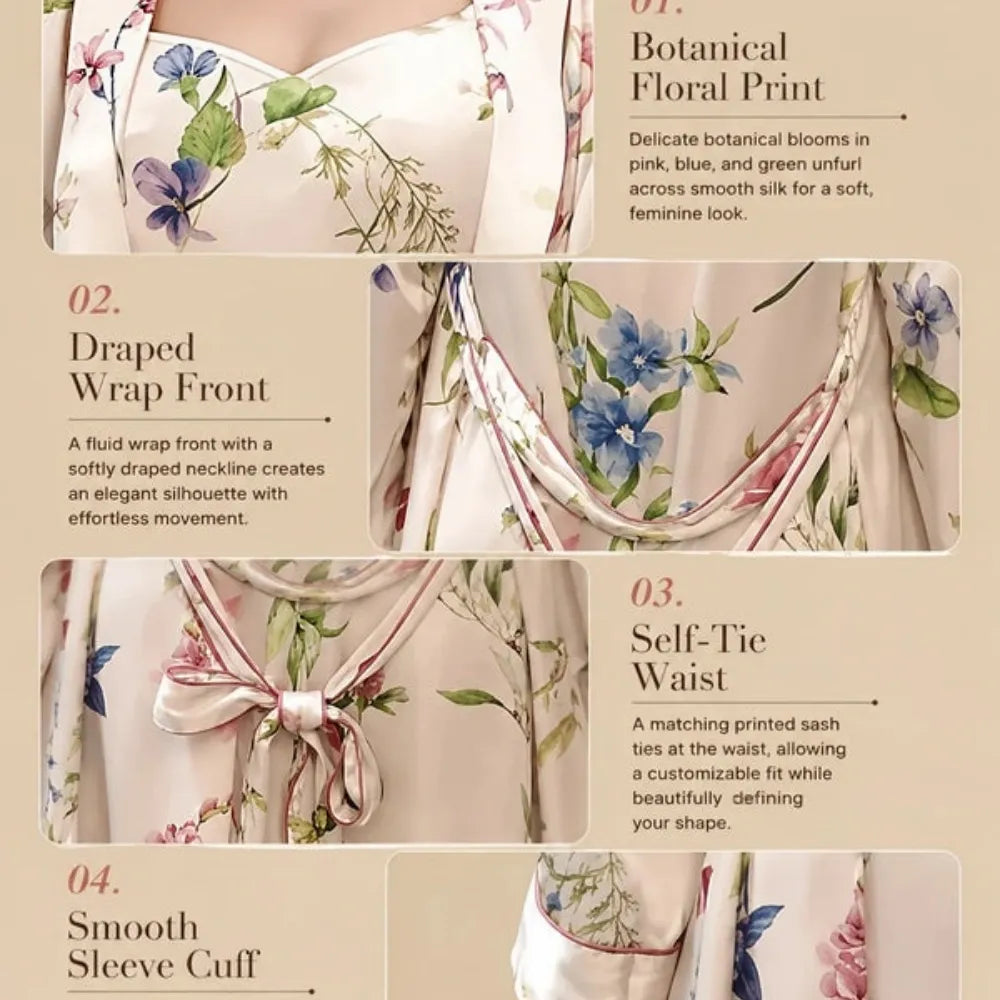 100% Mulberry Silk 16Momme Women&
