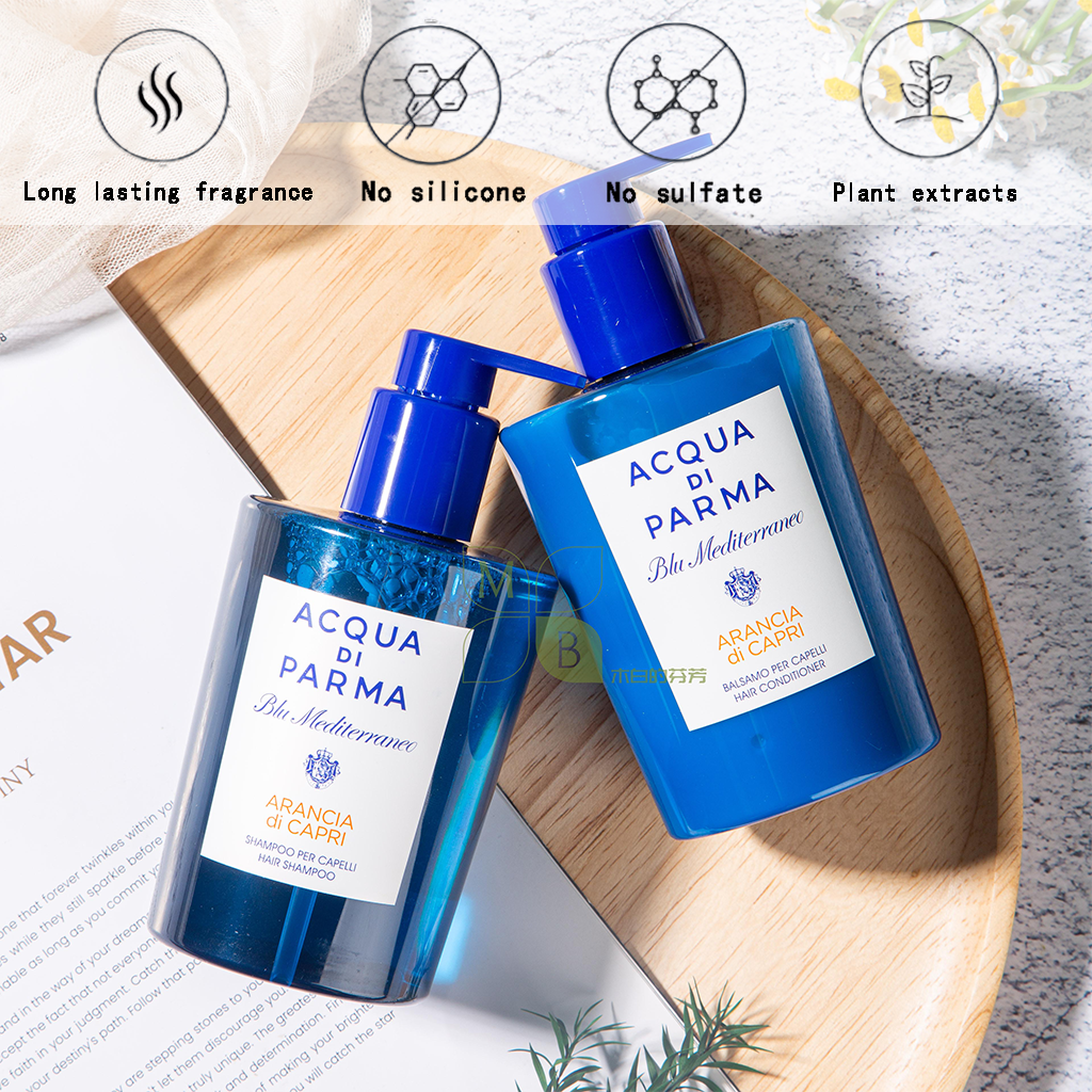 ACQUA DI PARMA MEDITERRANEO Shampoo &amp;amp; Spülung &amp;amp; Körperlotion &amp;amp; Duschgel 300ML 