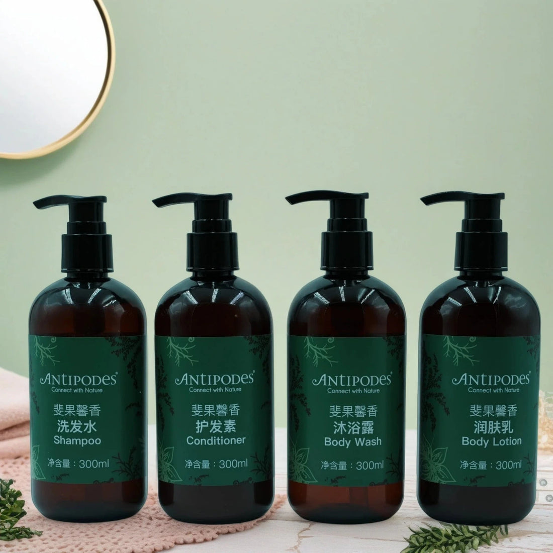 ANTIPODES Shampoo or Conditioner or Shower Gel or Body Lotion 300ML