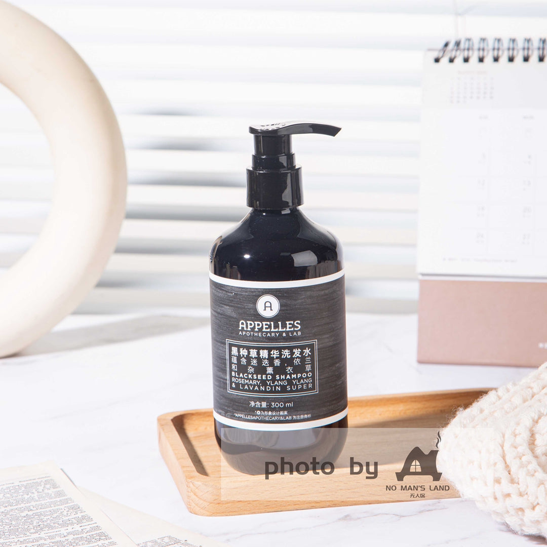one bottle of APPELLES Nigella Sativa shampoo.