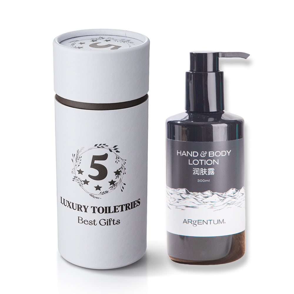 ARGENTUM Shampoo &amp; Conditioner &amp; Body Lotion &amp; Shower Gel 300ML