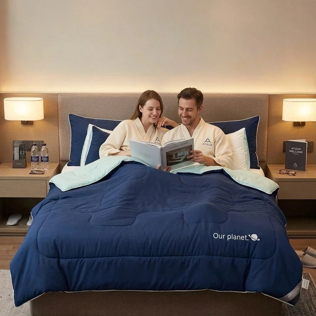 Luxury Hotel Bedding | Atour Hotel Quilt