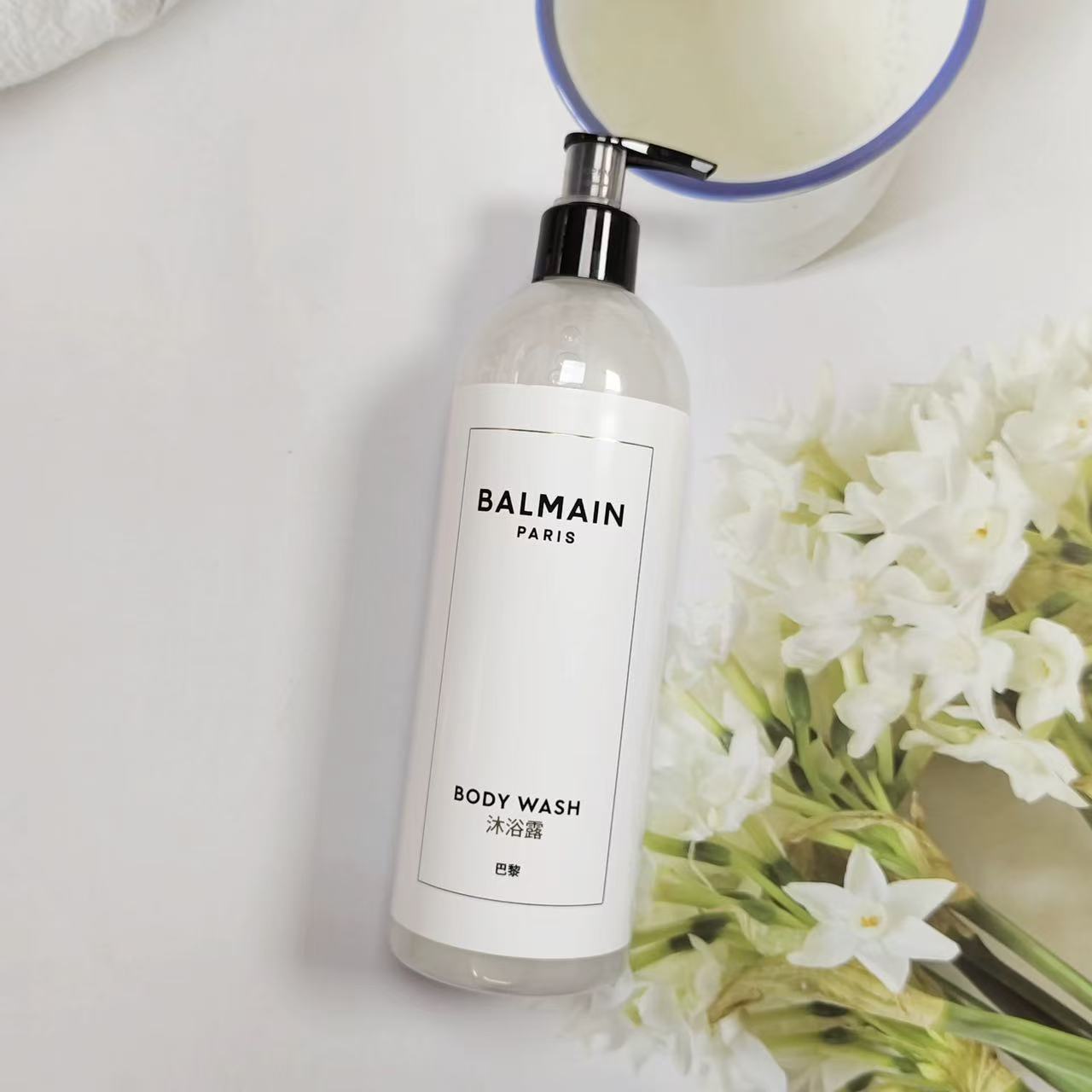 one bottle of balmain body wash 475ml