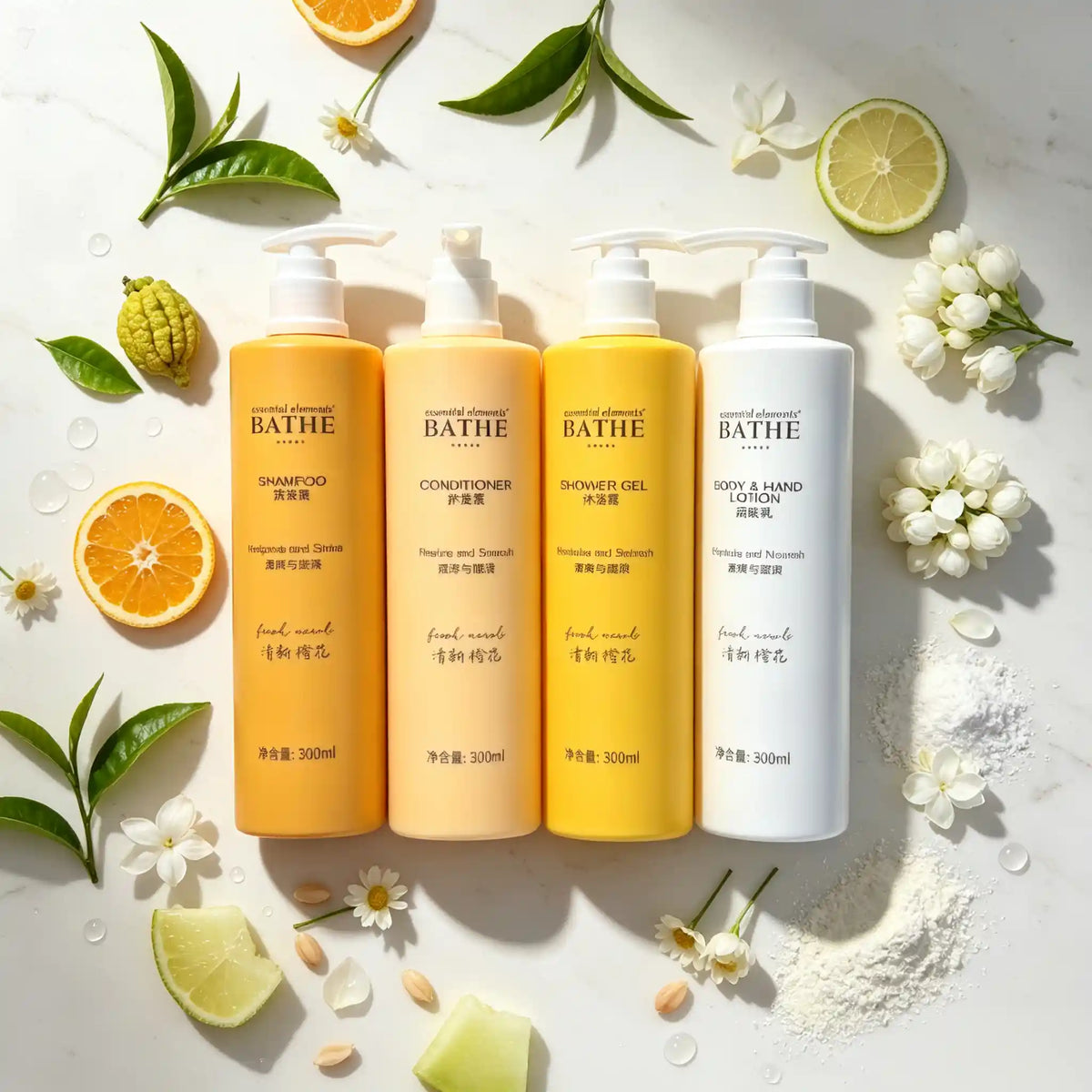 BATHE Shampoo or Conditioner or Shower Gel or Body Lotion 300ML