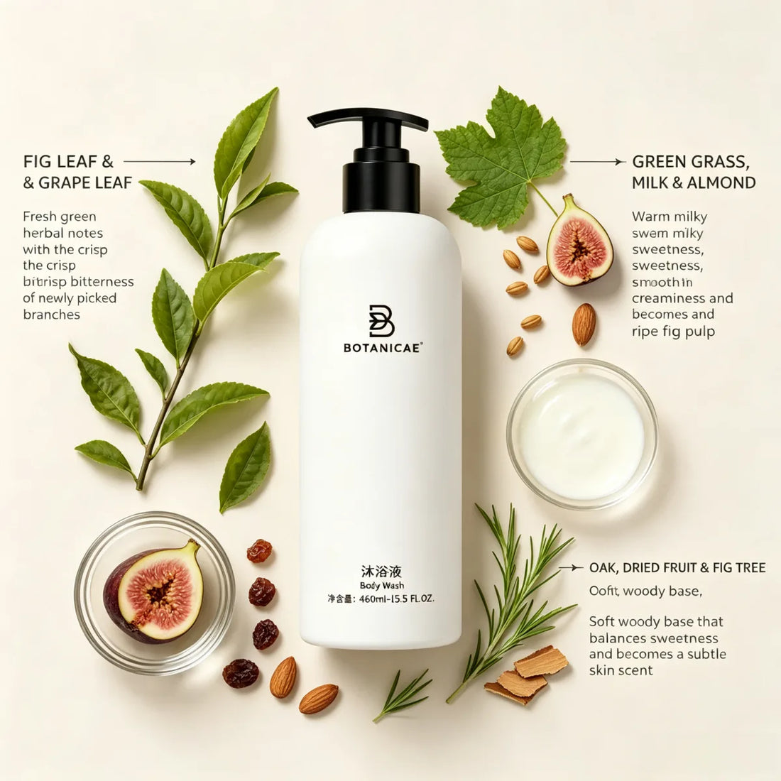 High-end Hotel Shower Gel 460ML | BOTANICAE
