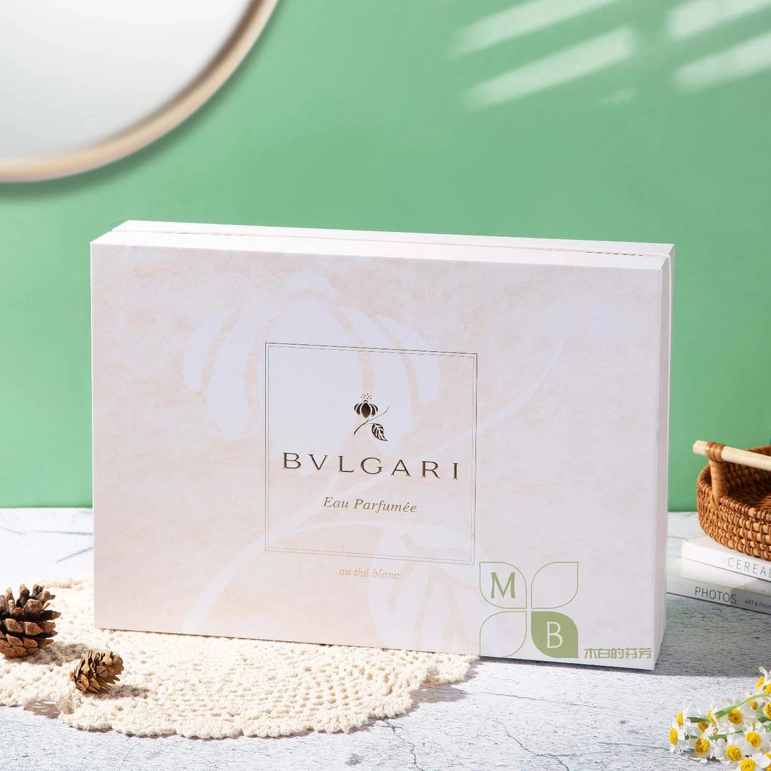 BVLGARI Hair & Body Set Green Tea 300ML Each