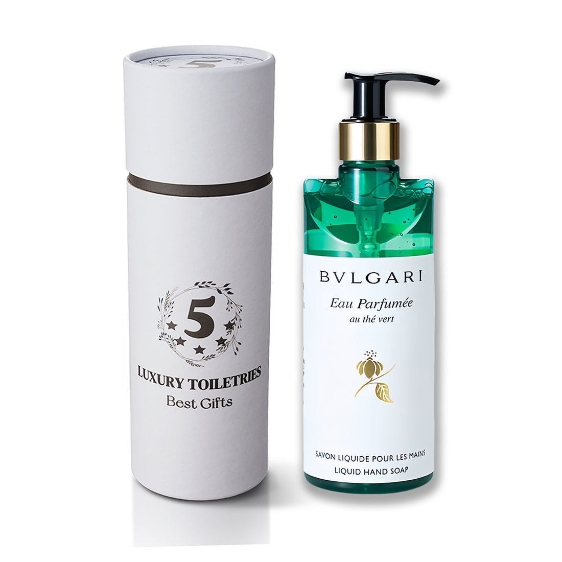 Bvlgari Hotel Green Tea Shampoo & Conditioner & Body Lotion & Shower Gel & Hand Wash & Hand Lotion 300ML | BVLGARI