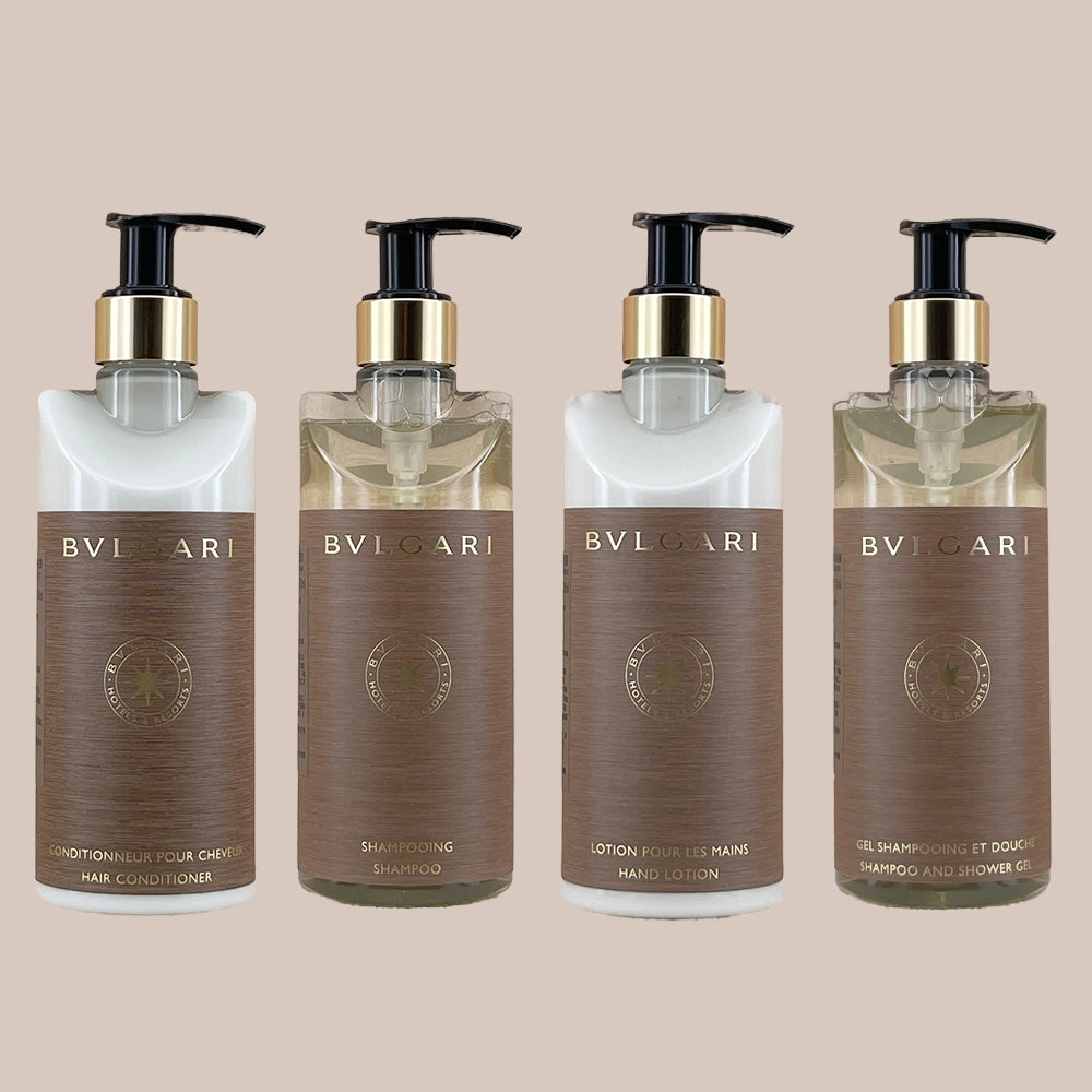 BVLGARI Shampoo & Conditioner & Shower Gel & Hand Lotion Exclusive Series 300ML