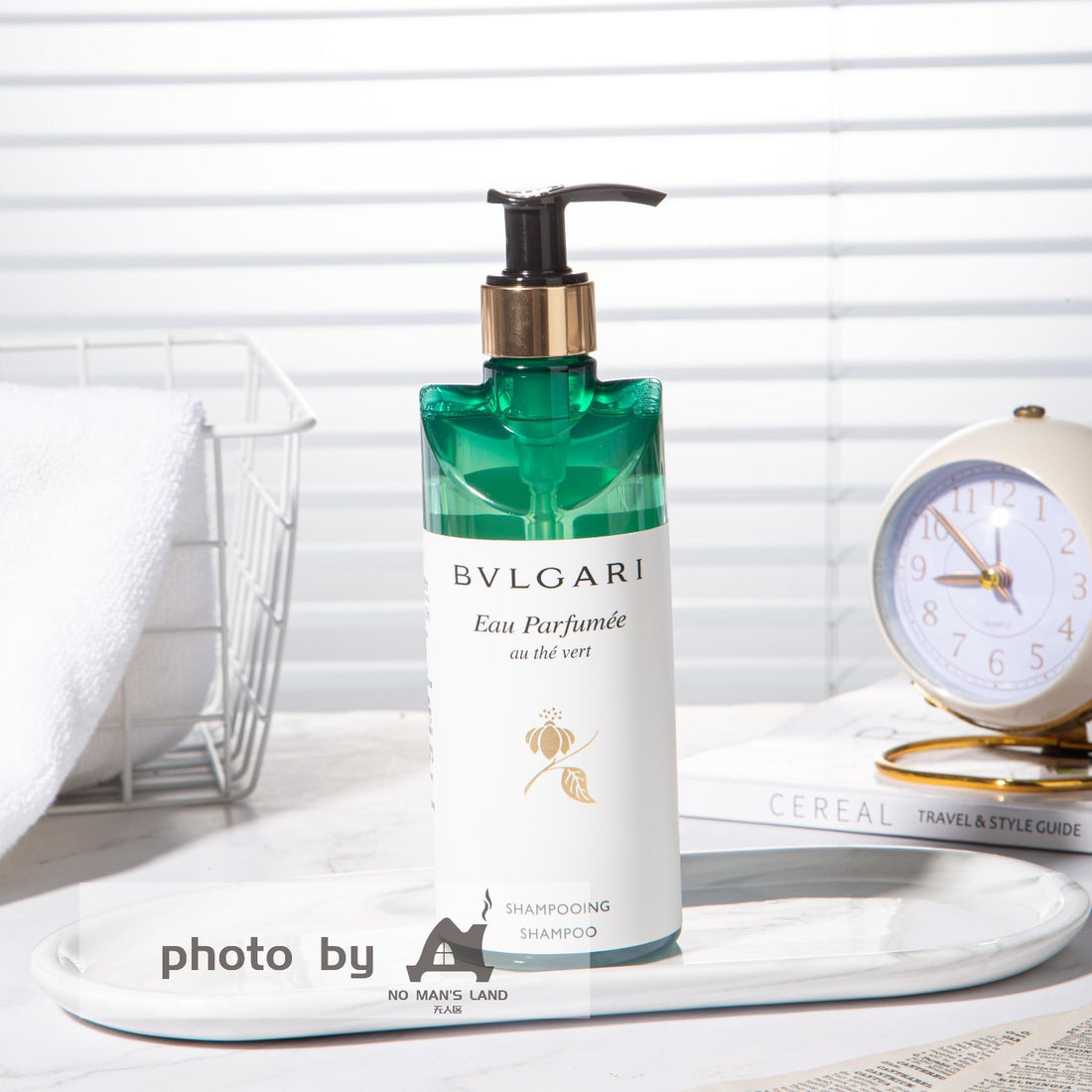 Bvlgari Hotel Green Tea Shampoo & Conditioner & Body Lotion & Shower Gel & Hand Wash & Hand Lotion 300ML | BVLGARI