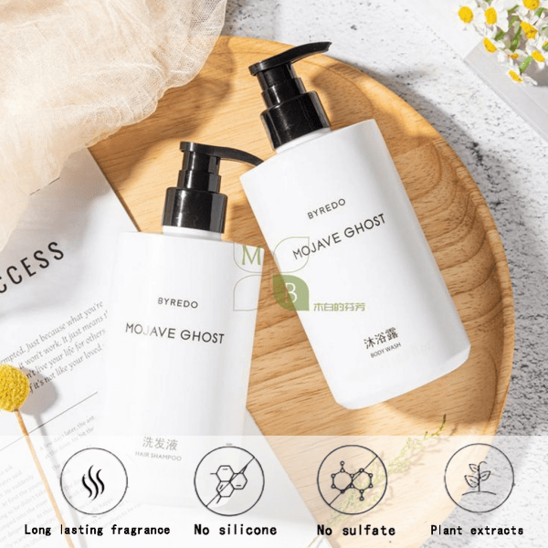 BYREDO MOJAVE GHOST Shampoo & Shower Gel & Conditioner & Body Lotion 450ML