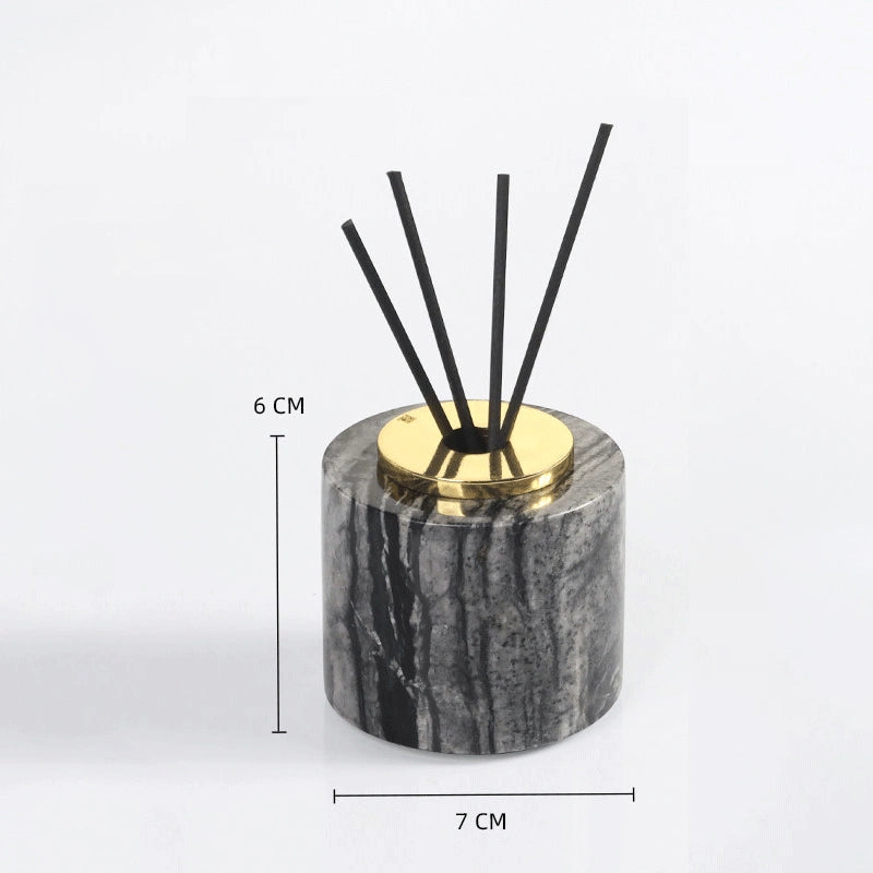 Black Wooden Marble and Brass Bathroom Collection