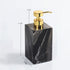 Black Wooden Marble and Brass Bathroom Collection